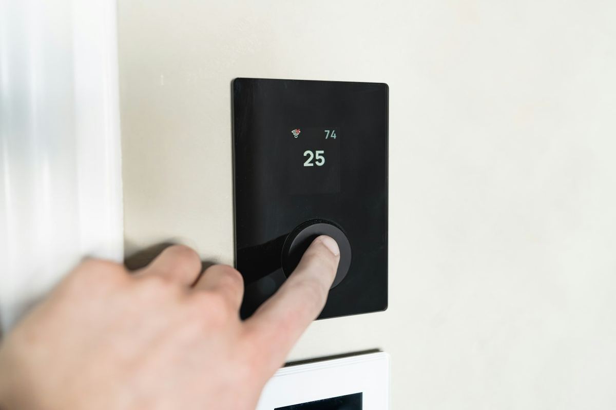 Air conditioning equipment outside a home